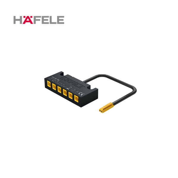 HAFELE ハーフェレ | 6分岐器, Loox5 12 V, スイッチング機能なし, 2 芯（単色またはマルチホワイト 2線技術）60W