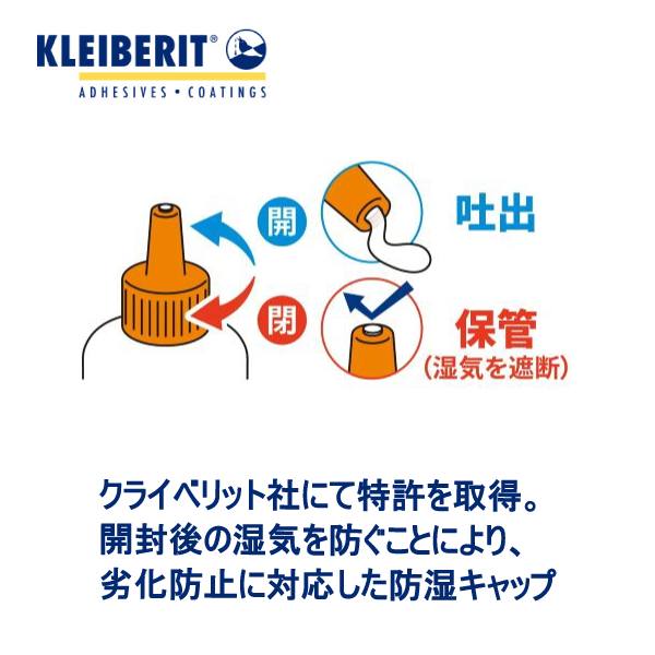 【キャンペーン価格】KLEIBERIT クライベリット | 1液性（湿気硬化型）ポリウレタン接着剤  PUR 501.0/501.8