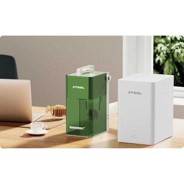 x Tool F1 - ミントグリーン + デスクトップ煙清浄機 | メーカー,xTool