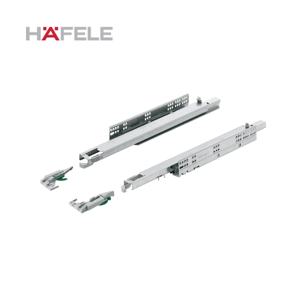 HAFELE ハーフェレ | Grass ダイナムーブ アンダーマウントレール 3段引き ソフトクローズ(4D調整)/チップマチック