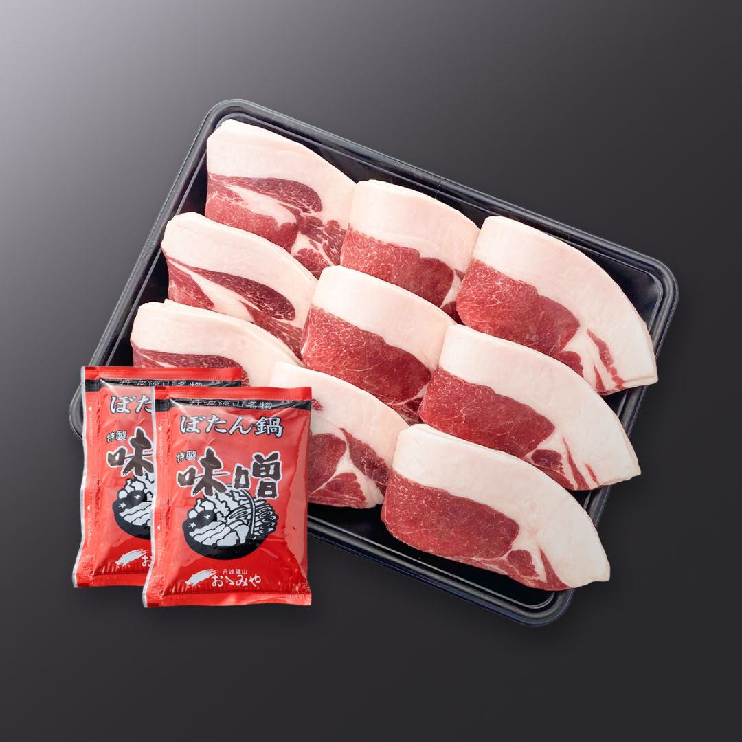 天然猪肉 ぼたん鍋スライス　（お買い得５ｋｇ）送料無料 天然猪肉 ぼたん鍋スライス （お買い得５ｋｇ）送料無料 天然猪肉