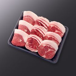 国産天然猪肉　特選スライス-併せ盛り