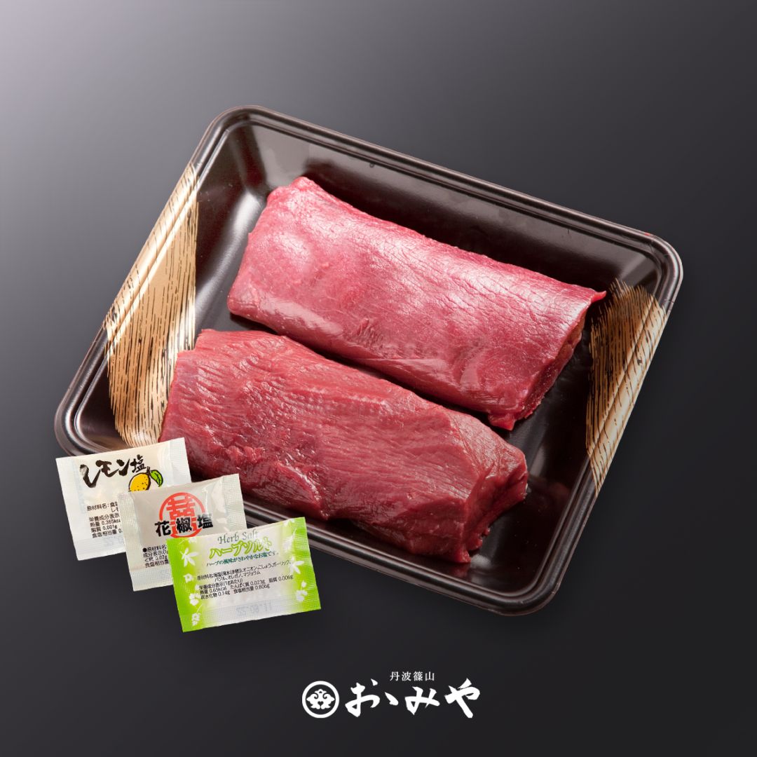 国産天然鹿肉モモブロックセット　(日本鹿)