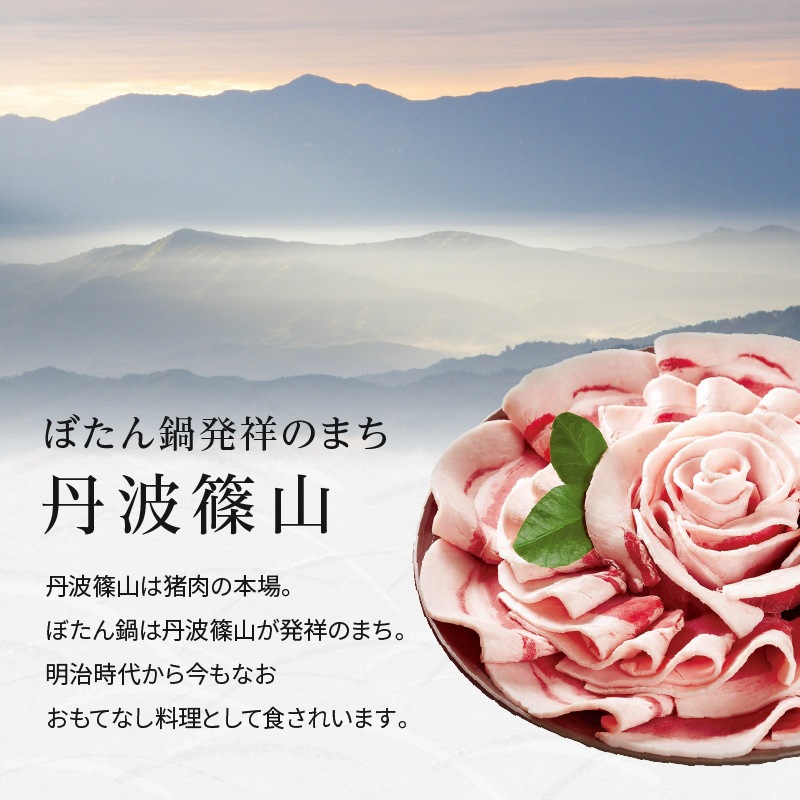 国産天然猪肉 ぼたん鍋 特選セット