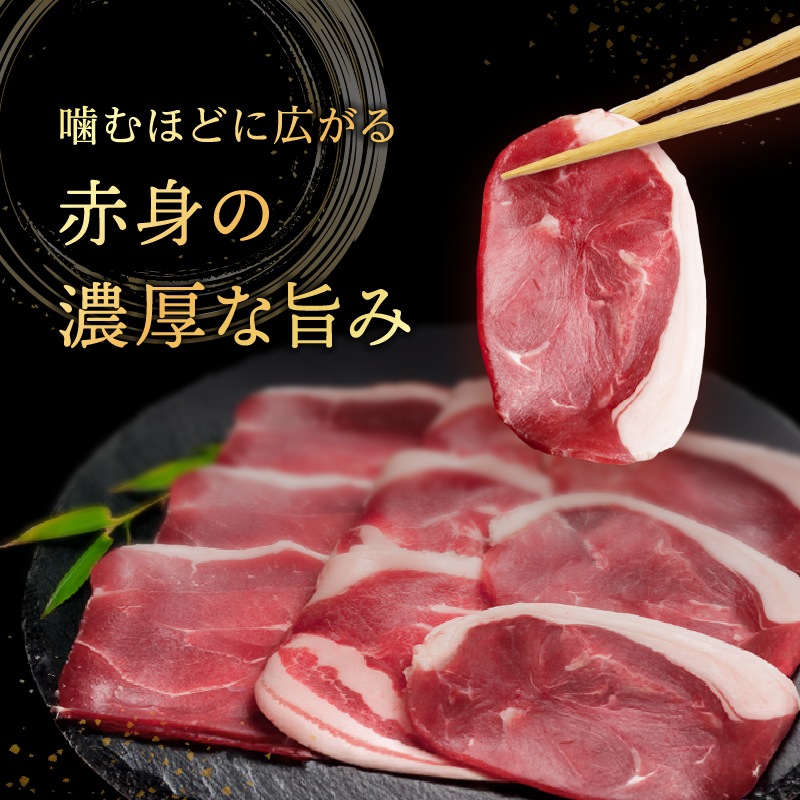 【ギフト】国産天然猪肉 ぼたん鍋 赤身セット