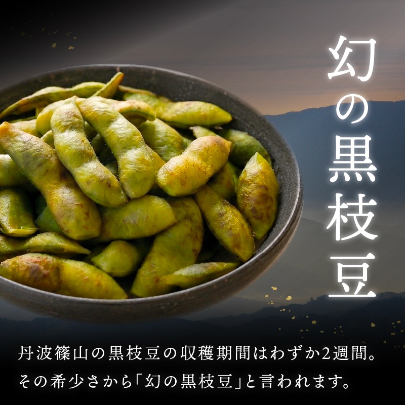 丹波篠山産 黒枝豆【WEB限定】10月中旬(14日頃)より順次発送|【令和8年度産】黒枝豆 1kg(500g×2袋)・2kg(500g×4袋)