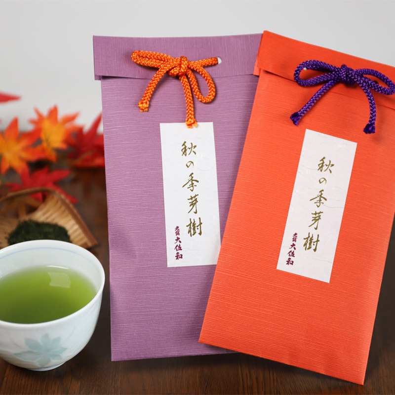 絶賛販売中】ギフト 銘茶 秋の季芽樹（ときめき）化粧箱2本入り【Cross