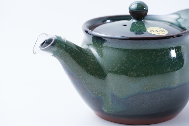 ポット型 釉薬急須（緑） | その他商品,急須・湯のみ・茶道具関連