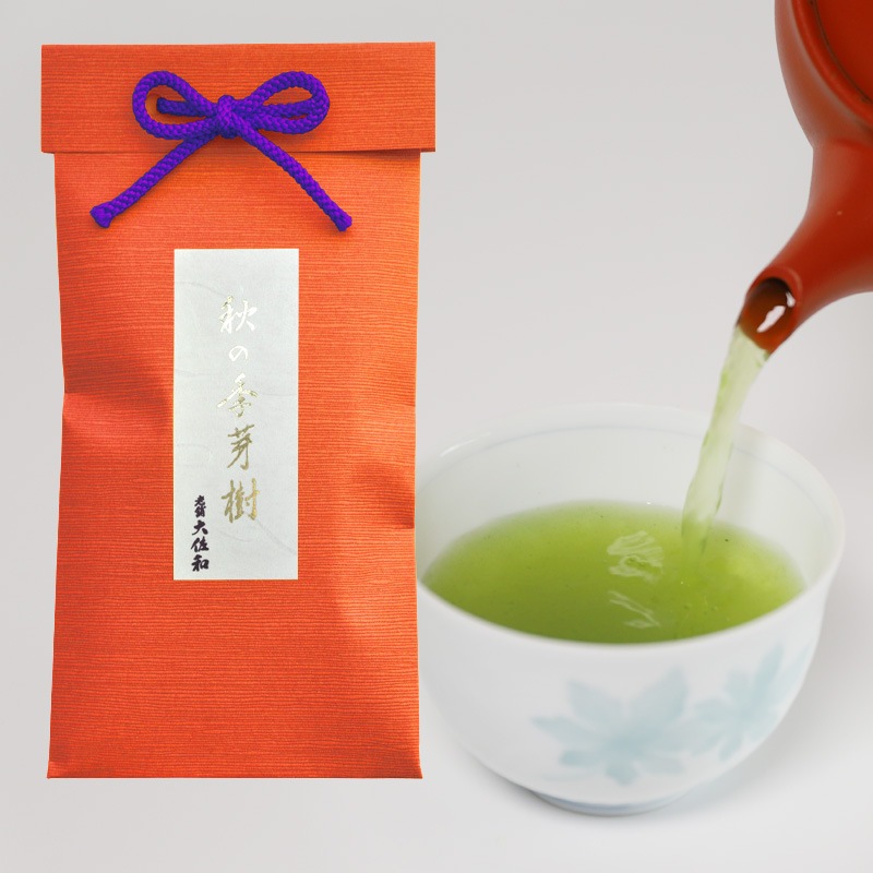 銘茶 秋の季芽樹（ときめき）朱色【Cross-border e-commerce not