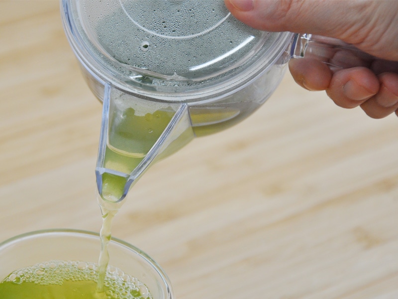 軽い！熱くない！「割れない透明急須 」270ml【Cross-border e