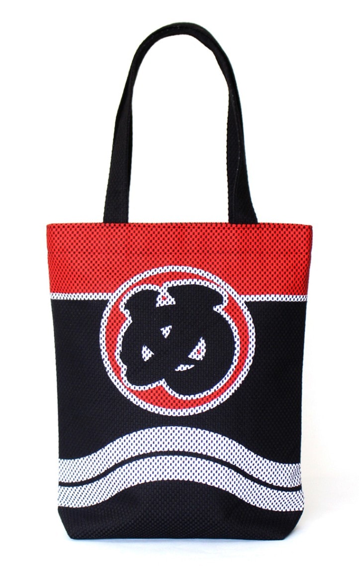 再入荷】刺子織×消防柄◇トートバッグ<め組> 小