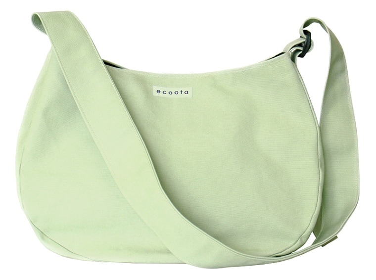 新着商品】帆布ショルダーバッグ24 淡グリーン