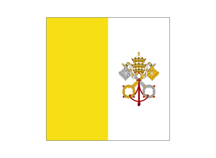 バチカン 地球にやさしい国旗・外国旗 すべての商品 創業慶応二年太田旗店オンラインストア