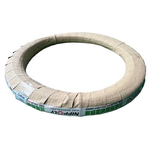 被覆番線 #8(40-32) 25kg カラーワイヤー 日本化線 ニッポリ線S NWS なまし番線