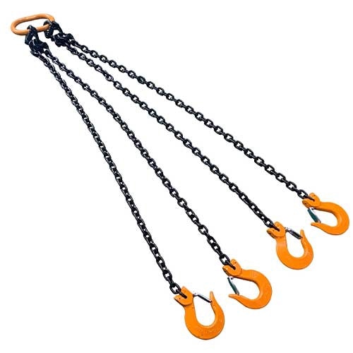 KITO 4点吊 新型 2.4ton用 完品 6㎜×1.5Mチェーンスリング フック付き 4-C-K-6-15