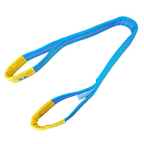 4等級 ブルースリング 25mm幅×1m 使用荷重1on 国産スリングベルト 安心の品質　BL-S-25-1