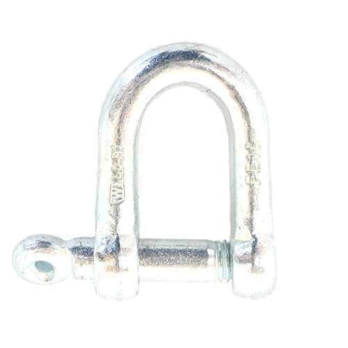 並型_メッキシャックル_電気メッキ_12mm_使用荷重0.5ton_ねじ込み式_10個set_MC-12-10P