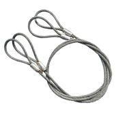 訳アリ破格!!【20mm(7分)】×1m~8m 2本SET_メッキJIS規格国内加工_玉掛_