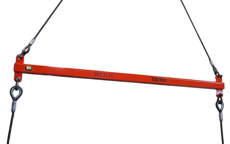 吊り天秤　角パイプ式吊り天秤1t×1.4mシャックルセット 大洋製器 TAIYO　TT-1T