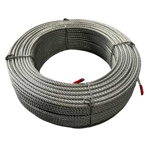 規格外ロープ(ＯＵＴワイヤー)12mm×10m～200m  メッセンジャーワイヤー   BLK-12