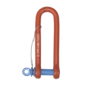 強力長シャックル (22×250)  呼：7 ランヤード捻込タイプ(TSLSR) 大洋製器