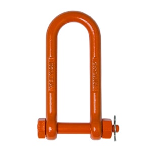 強力長シャックル (30×300) 呼：10 ボルトナットタイプ(TSL) 大洋製器