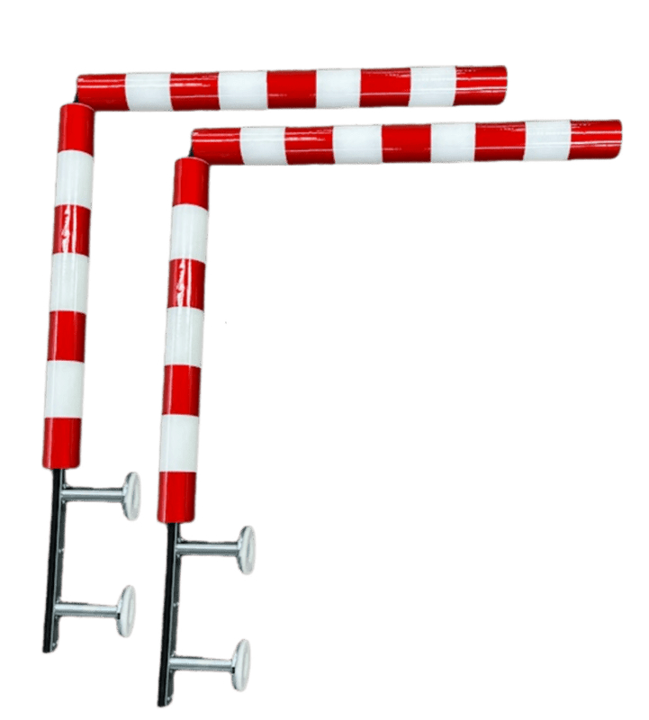 玉掛索 径16mm 長3.5m 2本セット 両アイ ロック加工 ワイヤーロープ