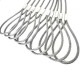 玉掛索 径10mm 長4.0m ロック加工(カシメ）10本セット 両アイ JIS規格　お買い得商品　 JRK10-10-4