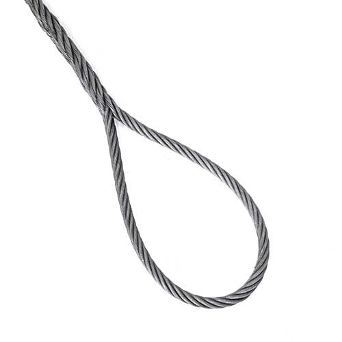 玉掛策 両アイ 径16mm 長5.0m 2本セット JIS 編込み加工 ワイヤー