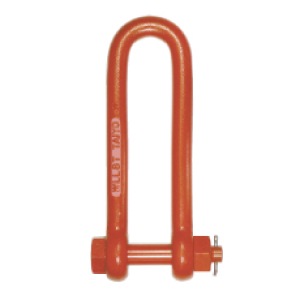 強力長シャックル (30×300) 呼：10 ボルトナットタイプ(TSL) 大洋製器