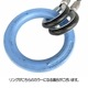 径9-11mm×1.5ｍ(3分)　4点吊　被覆　PVC　 関西工業  　使用荷重1.7ton　JIS規格　玉掛索  ワイヤースリング　フック　リング　クレーン作業　4P-9-11K-1.5