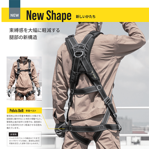 サンコー_タイタン_イージーハーネス_CROSS_TITAN_CRH-10C型_Mサイズ_REEL LOCK mini_2点セット_ワイヤーロープ_リング_フック_クレーン作業_スリング