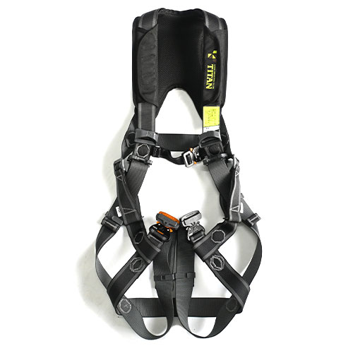 サンコー_タイタン_イージーハーネス_CROSS_TITAN_CRH-10C型_Mサイズ_REEL LOCK mini_2点セット_ワイヤーロープ_リング_フック_クレーン作業_スリング