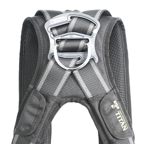 サンコー_タイタン_イージーハーネス_CROSS_TITAN_CRH-10C型_Mサイズ_REEL LOCK mini_2点セット_ワイヤーロープ_リング_フック_クレーン作業_スリング