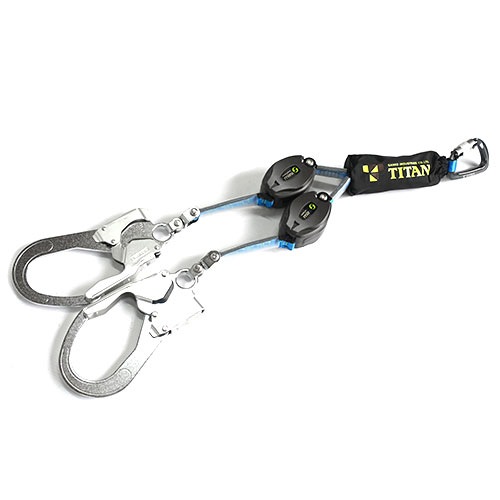 サンコー_タイタン_イージーハーネス_CROSS_TITAN_CRH-10C型_Mサイズ_REEL LOCK mini_2点セット_ワイヤーロープ_リング_フック_クレーン作業_スリング