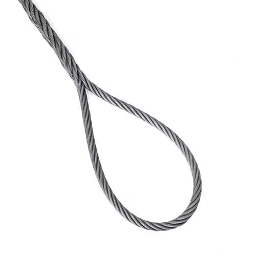 玉掛策 両アイ 径24mm 長3.5m 2本セット JIS 編込み加工 ワイヤー