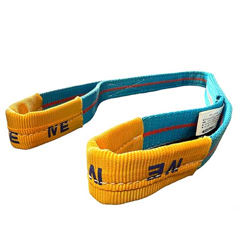 4等級 ブルースリング 25mm幅×1m 使用荷重1on 国産スリングベルト 安心の品質　BL-S-25-1