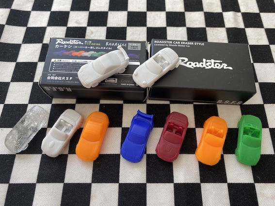 シン・Roadster カーケシ（カー消しゴム）5台入りBox | Roadster Club