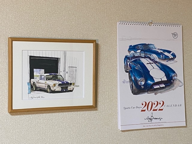 リトグラフ シェルビーGT350 | by Bow。 collection | OPEN INC