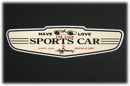 ��Have Love for your Sportscar�ץԥ�Хå�