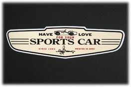 ܡԻ׵ĤιΥɥby Bow[Have Love for your Sportscar]ƥåץ쥼