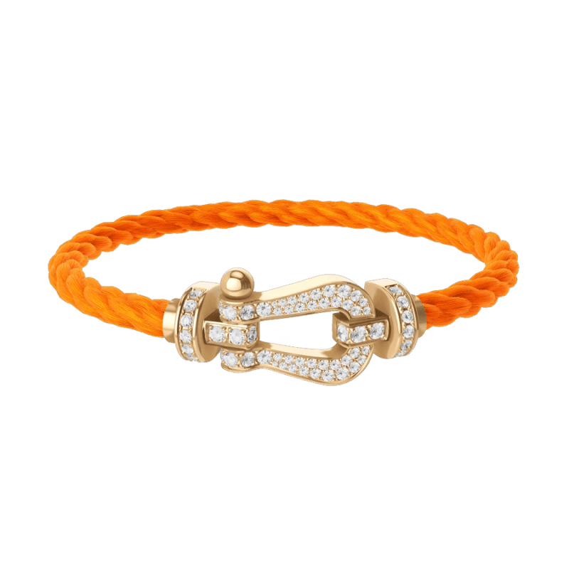 フォース10ブレスレット 18K イエローゴールド　ダイアモンド　ラージモデル