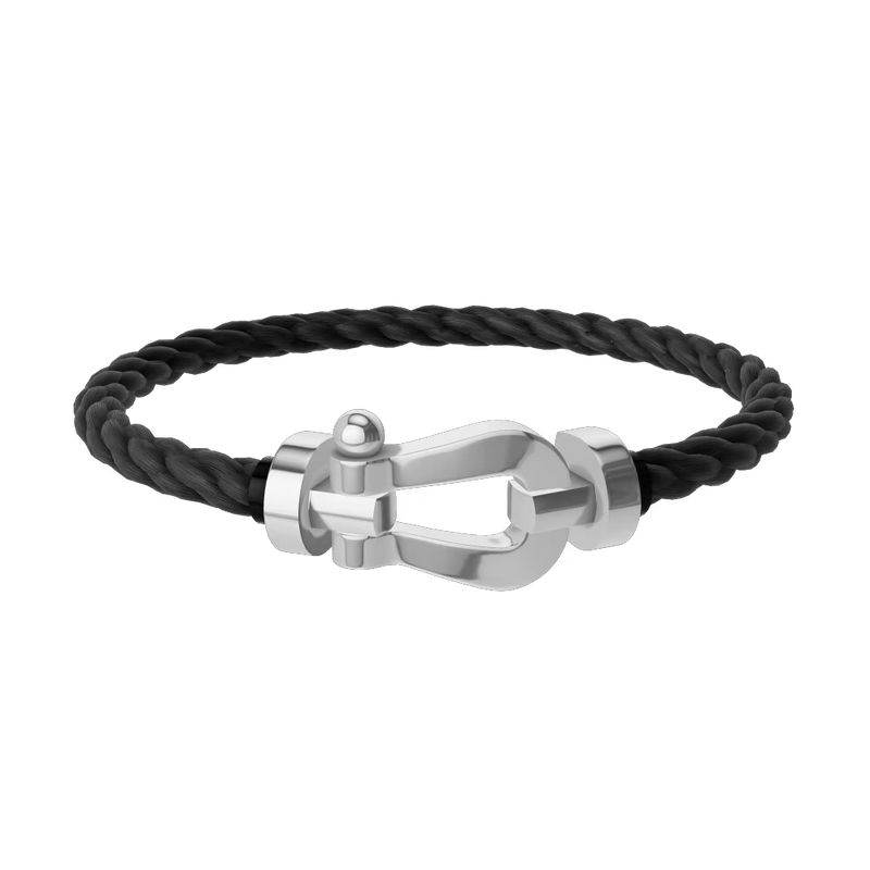 フォース10ブレスレット 18K ホワイトゴールド　ラージモデル