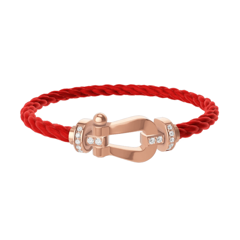 フォース10ブレスレット 18K ピンクゴールド　ダイアモンド　ラージモデル