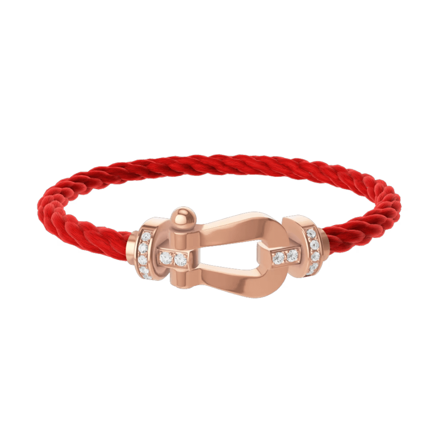 フォース10ブレスレット 18K ピンクゴールド　ダイアモンド　ラージモデル