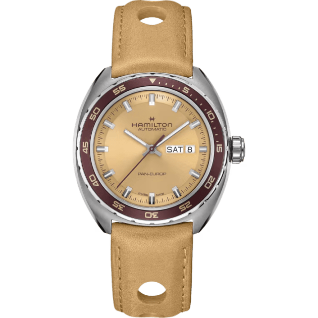 アメリカン クラシック Pan Europ Day Date Auto 42mm H35435820
