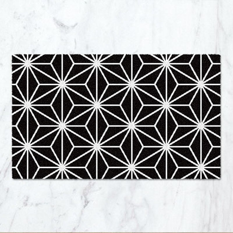 和モダンデザイナーズ玄関マット Asenoha 炭色 デザイナーズマット オーダーマットドットコム 和モダンデザイナーズ玄関マット Asenoha 炭色 デザイナーズマット オーダーマットドットコム