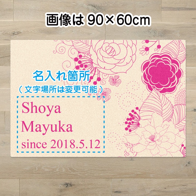 Champagne & Pink flower ��å������ޥå�