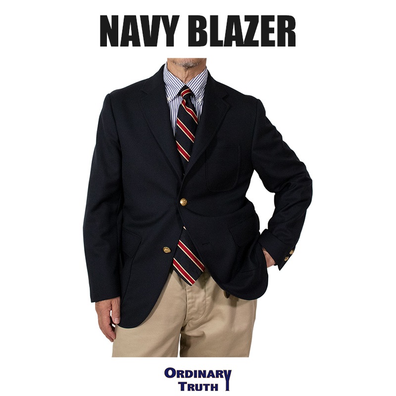 【ブラックフライデーSALE】ネイビーブレザー 紺ブレ 秋物 春物