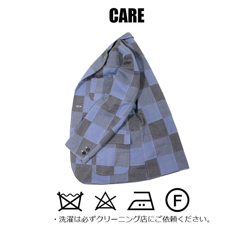 シャンブレーパッチワーク サマージャケット 夏物 | JACKET